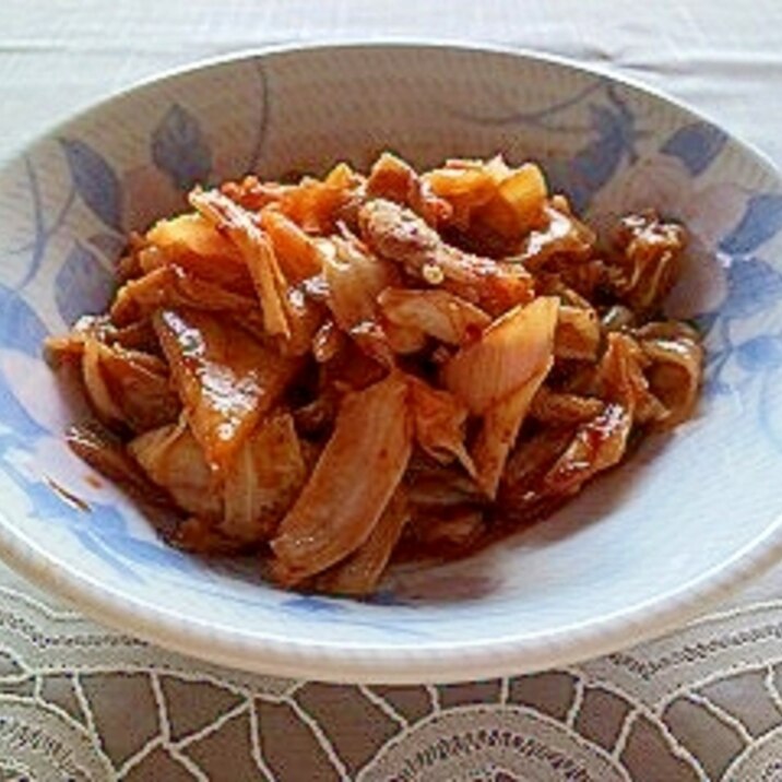 酸っぱいキムチde甘うま!豚キムチ